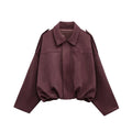 SPURVELLE Bomber Jacket — The Faux Suede Varsity Statement