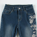 SPURVELLE Y2K Flare Jeans — The Embroidered Boot Cut