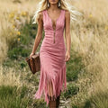 SPURVELLE Fringe Hem Dress — The Wild West Silhouette