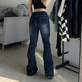 SPURVELLE Low Waist Flare Jeans — The Korean Aesthetic Edit