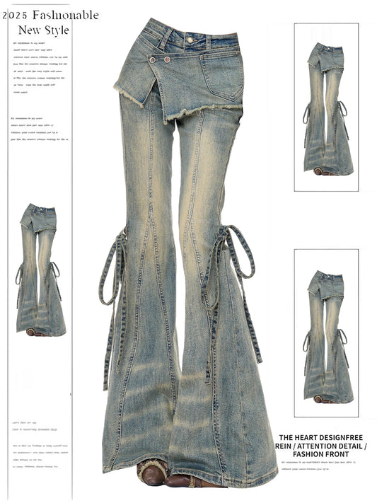 SPURVELLE Baggy Flare Jeans — The Vintage Oversize Drop