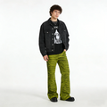SPURVELLE Flare Denim Trousers — The Harajuku Street Edit